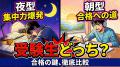 【夜型 vs 朝型】受験生はどちらが良い？タイプ別の切り替えスケジュール