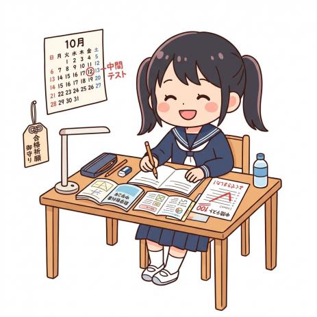 【2026年版】初めての「中間テスト」を親子で乗り越える。点数以上に大切な対策のポイントと自信の育て方