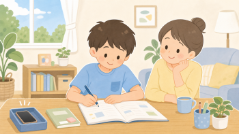 【2026年版】夏休みにスマホばかりで勉強しない中学生へ。親子で揉めない生活リズムの整え方