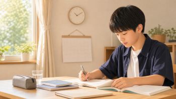 【2026年版】夏休み後半、勉強量が落ちてきた中学生へ。無理なく巻き返す3つの視点