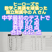 矢板付属中１年 Rさん