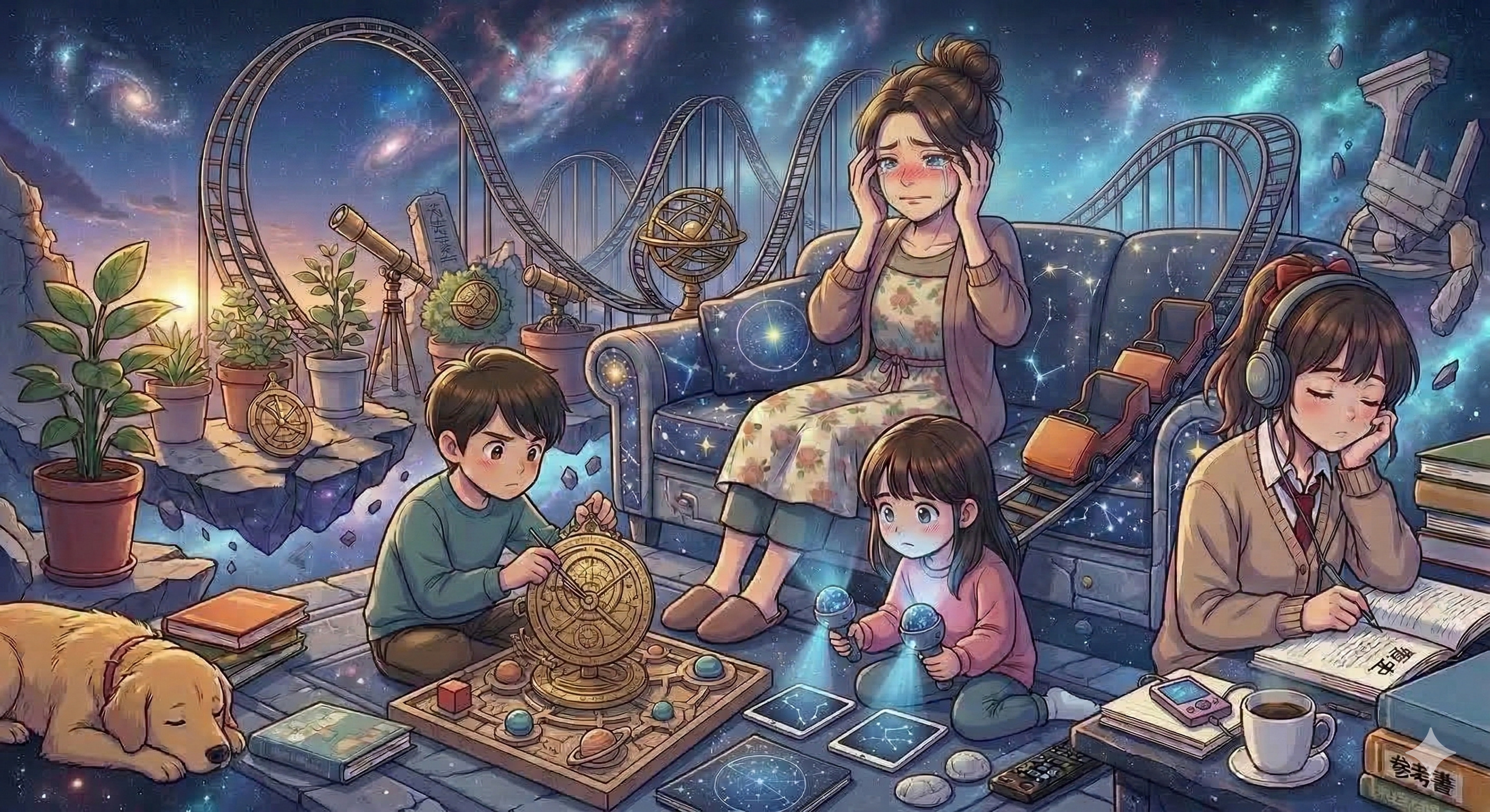 ジェットコースターメンタルなお母さん