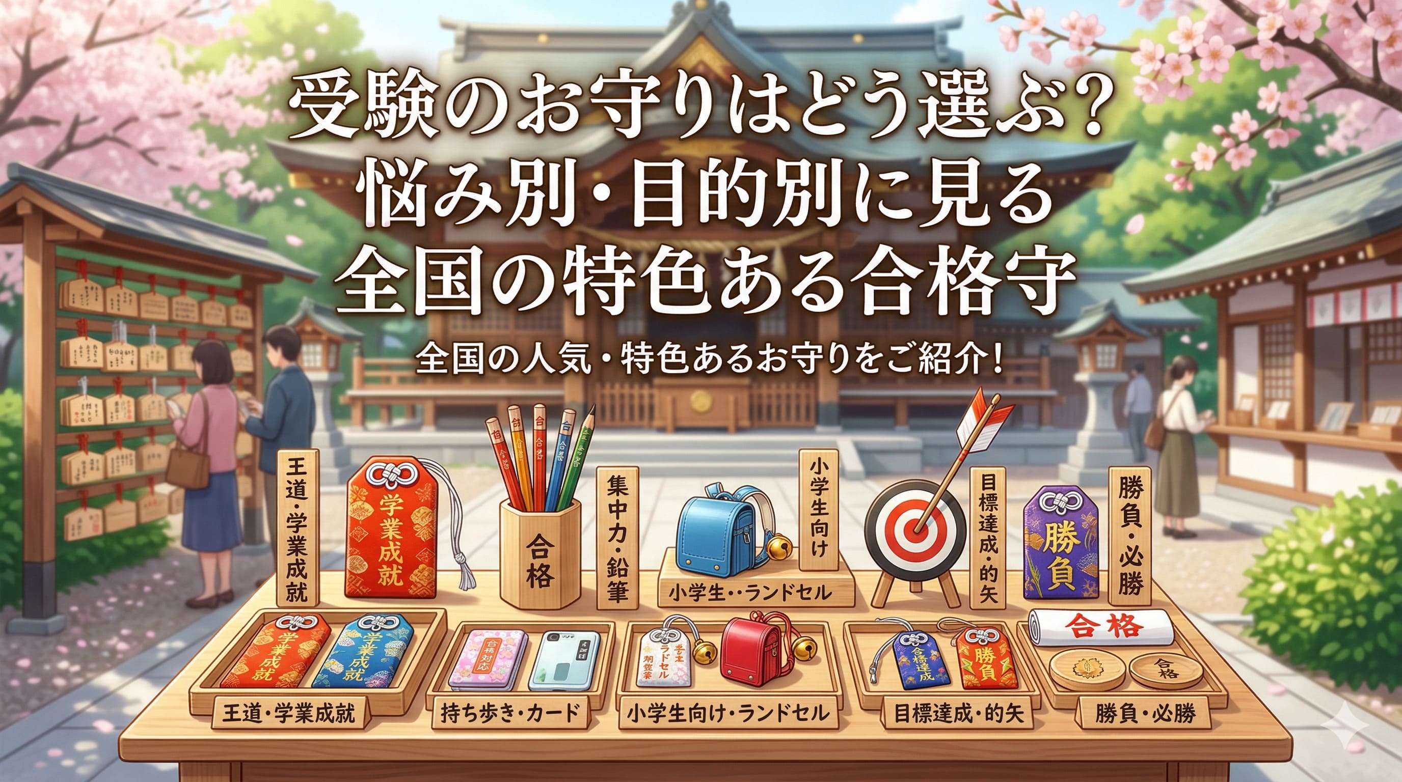 受験お守り一覧