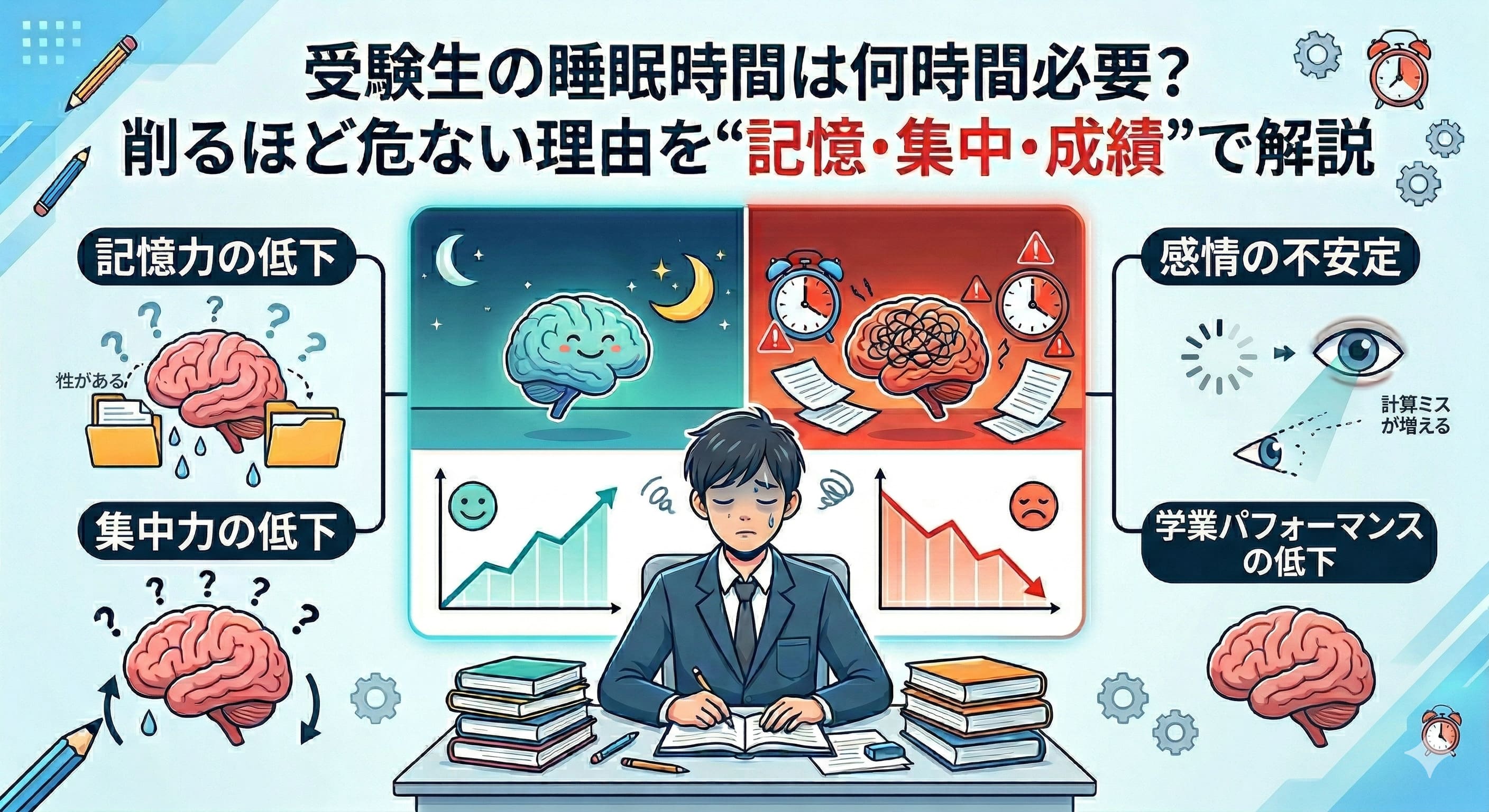 睡眠不足の弊害