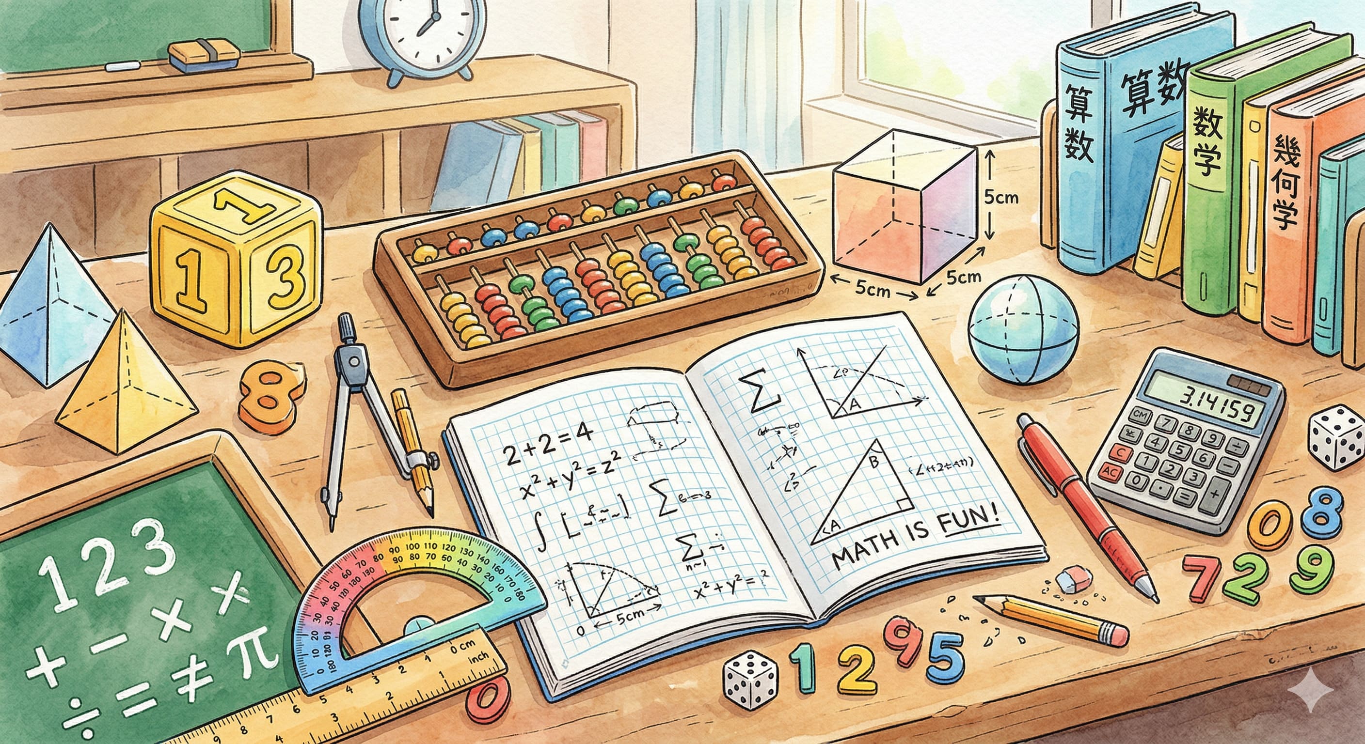 算数や数学のアイテム