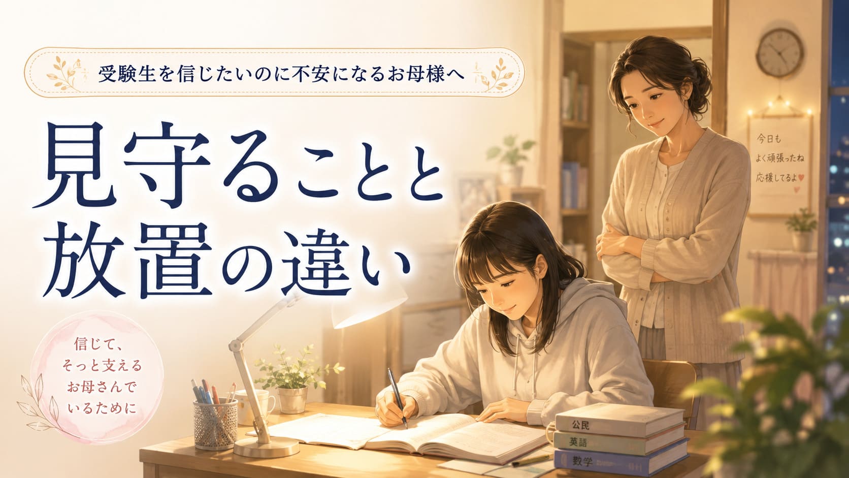 見守ることと放置
